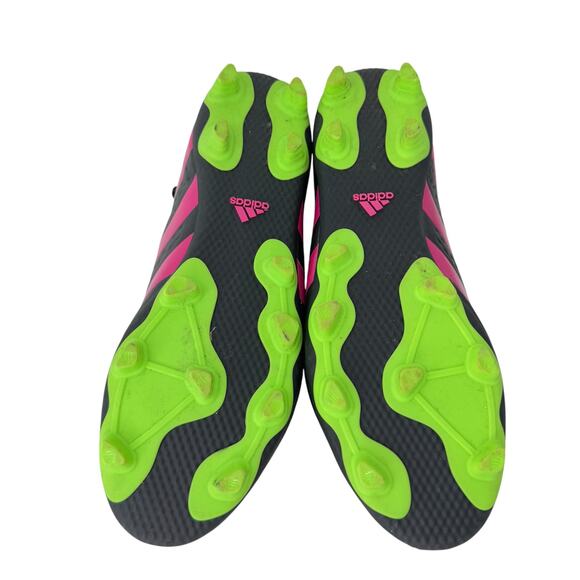 Adidas Ace 16.4 Soccer Cleats Mens Sz 13 Black Pink Low Top Lace Up ART AF4978 - Picture 8 of 9